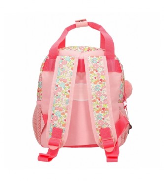 Joumma Bags Minnie Florals pink backpack -23x28x10cm