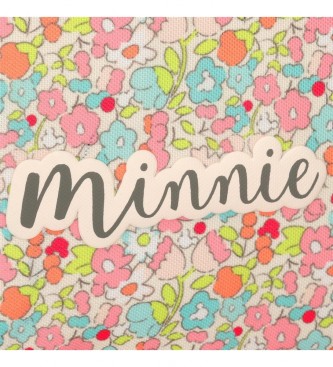 Joumma Bags Minnie Florals backpack pink -23x28x13cm
