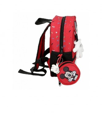 Joumma Bags Mickey Thing rugzak rood -23x25x10cm