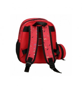 Joumma Bags Mochila Mickey Thing backpack vermelha -23x25x10cm