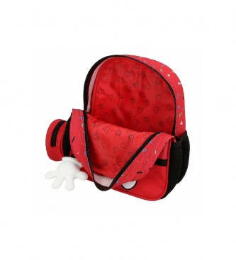 Joumma Bags Sac  dos Mickey Thing rouge -23x25x10cm