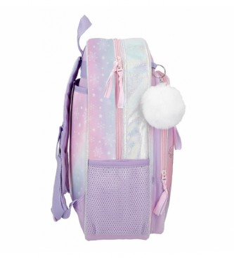 Joumma Bags Frozen Frosted Light lilac backpack -30x38x12cm-.