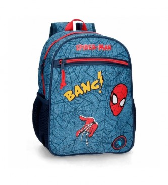 Joumma Bags Spiderman blue backpack -27x33x11cm