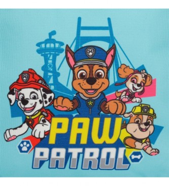 Patrulla Canina Sac  dos Paw Patrol Heroic bleu -23x25x10cm