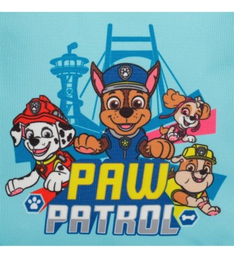 Patrulla Canina Sac  dos Paw Patrol Heroic bleu -23x28x10cm