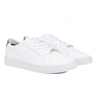 Tommy Hilfiger Tênis Essential Sneakers tênis de couro branco