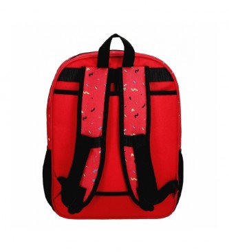 Disney Mochila Mickey Thing backpack vermelha -30x38x12cm