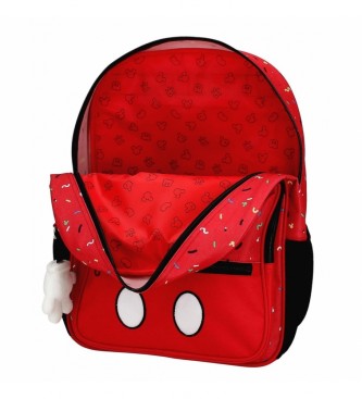 Disney Mickey Thing Backpack Red -30X38X12Cm