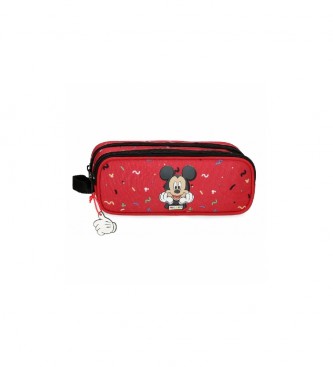 Disney Estuche Mickey Thing rojo -23x9x7cm-