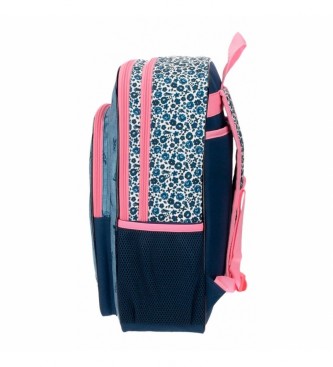 Joumma Bags Minnie Make it Rain strikken school rugzak 42cm Aanpasbaar aan trolley blauw 