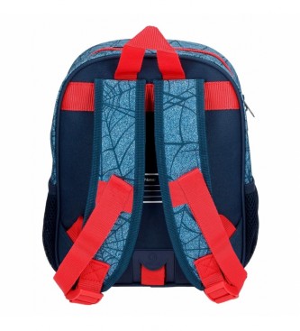 Disney Sac  dos adaptable Spiderman Denim 28cm bleu