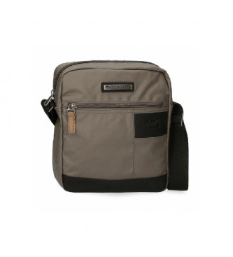 Pepe Jeans Bremen taupe Tablet Holder shoulder bag -23x27x7cm