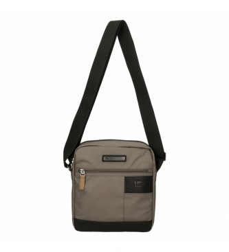 Pepe Jeans Bremen taupe Tablet Holder shoulder bag -23x27x7cm