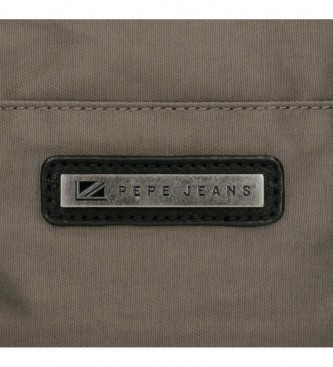 Pepe Jeans Bolsa de ombro Bremen Taupe Tablet Holder -23x27x7cm