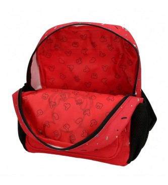 Joumma Bags Its a Mickey Thing Sac  dos prscolaire rouge -23x28x10cm
