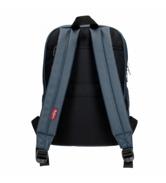 Pepe Jeans Jarvis computer backpack navy blue -25x36x10m- blue