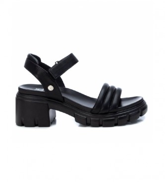 Xti Sandals 044495 black -Height heel 7 cm