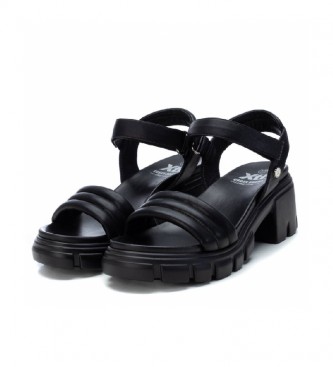Xti Sandals 044495 black -Height heel 7 cm