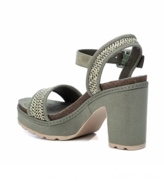 Refresh Sandals 079787 khaki -Height heel: 10 cm