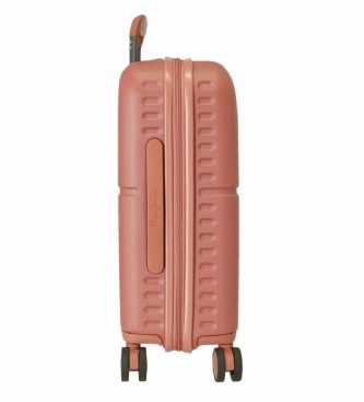 Pepe Jeans Kovček velikosti kabine Laila roza -40x55x20cm