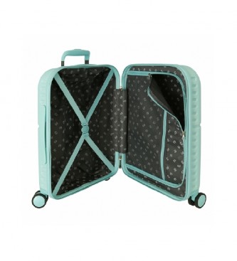 Pepe Jeans Cabin size suitcase Jane turquoise -40x55x20cm