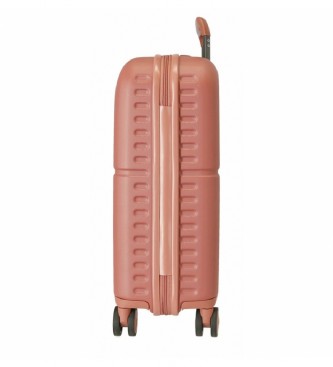 Pepe Jeans Kuffert i kabinestrrelse Jane pink -40x55x20cm