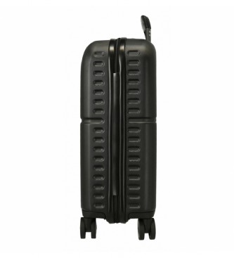Pepe Jeans Cabin size suitcase Chest black -40x55x20cm