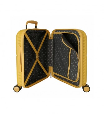 Pepe Jeans Cabin size suitcase Chest yellow -40x55x20cm