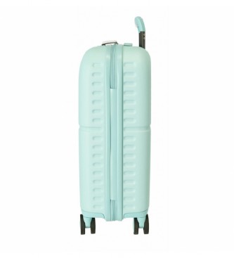 Pepe Jeans Valise taille cabine Coffre turquoise -40x55x20cm