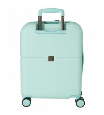 Pepe Jeans Kovček velikosti kabine Prtljažnik v turkizni barvi - 40x55x20cm