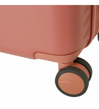 Pepe Jeans Kovček velikosti kabine Prtljažnik roza - 40x55x20cm