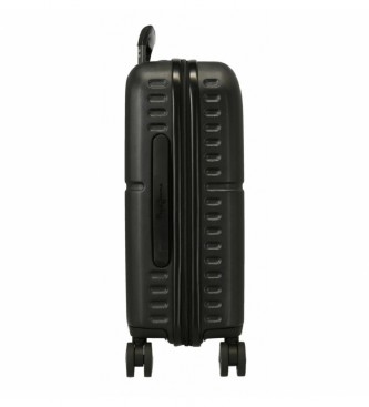 Pepe Jeans Cabin size suitcase Highlight black -40x55x20cm