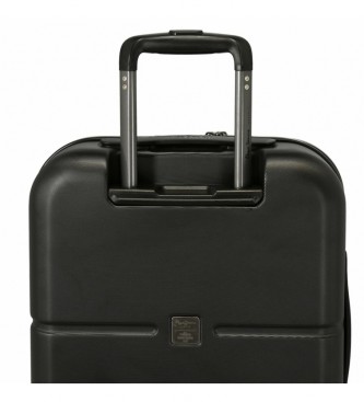 Pepe Jeans Cabin size suitcase Highlight black -40x55x20cm