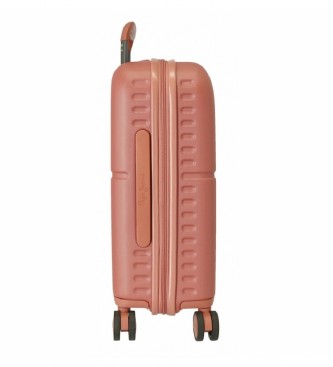 Pepe Jeans Kuffert i kabinestrrelse Highlight pink -40x55x20cm
