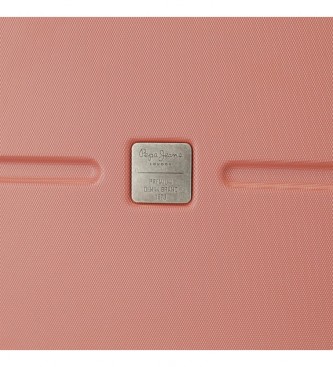 Pepe Jeans Kuffert i kabinestrrelse Highlight pink -40x55x20cm