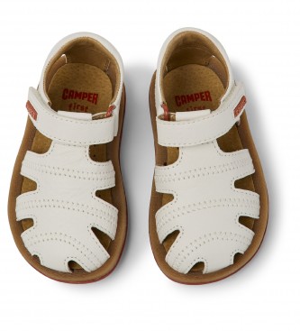 Camper Bicho FW white leather sandals