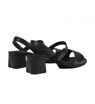 Camper Sandalias de piel Katie Sandal negro -Altura cua: 5,1cm-