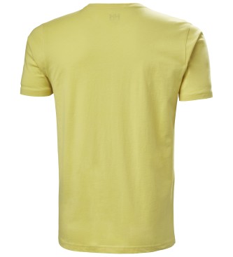 Helly Hansen T-shirt HH Logotipo HH Amarelo