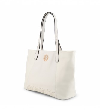 Laura Biagiotti Bolso shopping bag Billiontine_252-1 blanco -38x27x16cm-