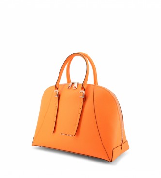 Guess HWLLUX orange leather handbag -36.5x27x15cm