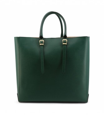 Guess Leather shopping bag HWLLUX green