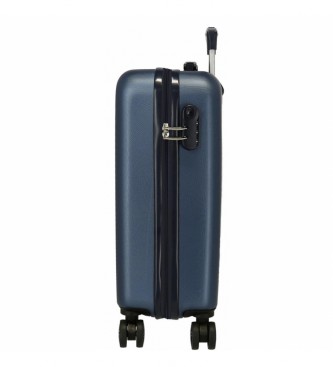 Pepe Jeans Cabin Suitcase Leslie rigid 55cm navy blue