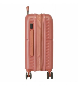 Pepe Jeans Mala de tamanho de cabine Laila rosa -40x55x20cm