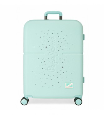 Pepe Jeans Valise moyenne Pepe Jeans Jane turquoise -48x70x28cm