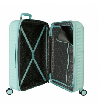 Pepe Jeans Pepe Jeans Jane turquoise koffer medium -48x70x28cm