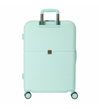 Pepe Jeans Pepe Jeans Jane turquoise medium suitcase -48x70x28cm