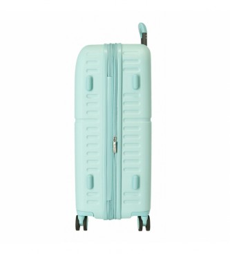 Pepe Jeans Pepe Jeans Jane turquoise medium suitcase -48x70x28cm