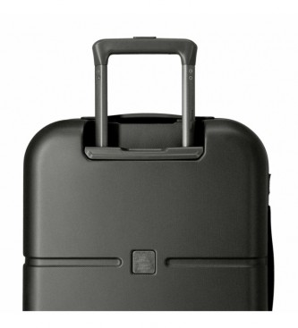 Pepe Jeans Evidenzia la valigia da cabina nera -40x55x20cm-