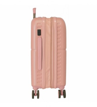 Pepe Jeans Valigia da cabina Highlight Pink-40x55x20cm-