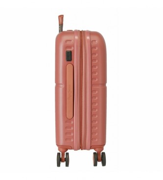 Pepe Jeans Mala de tamanho de cabine Destaque rosa -40x55x20cm